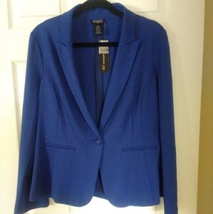 SoHo Apparel Ltd. Blue Blazer Size XL